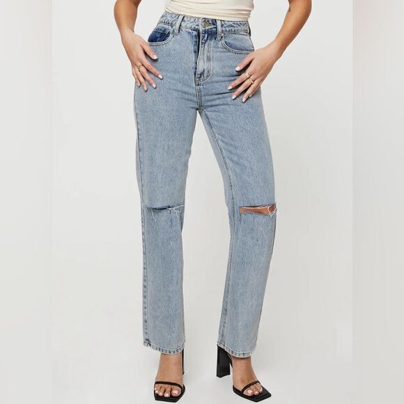 Princess Polly Denim - Princess Polly PP Denim HOLLAND JEANS DENIM NEW US 4